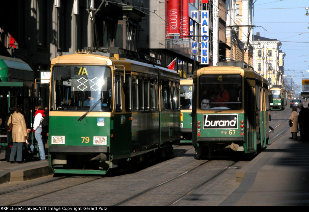 Four Trams